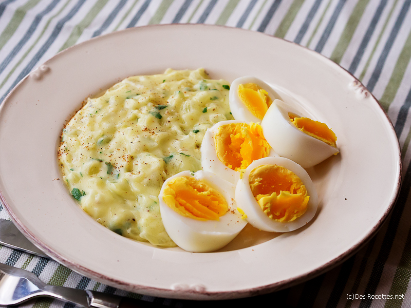 Oeufs à La Tripe - Recette Sur Le Gourmand Du Dimanche